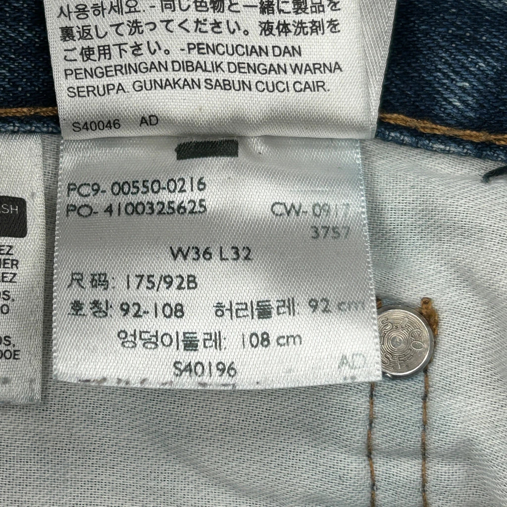 550 Levis Jeans - 34W 31L Blue Cotton - Image 7