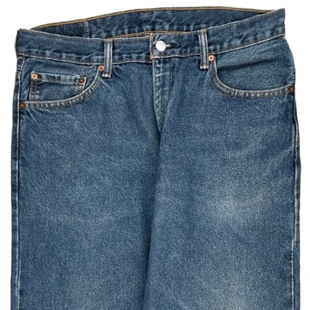550 Levis Jeans - 35W 34L Blue Cotton - Image 10