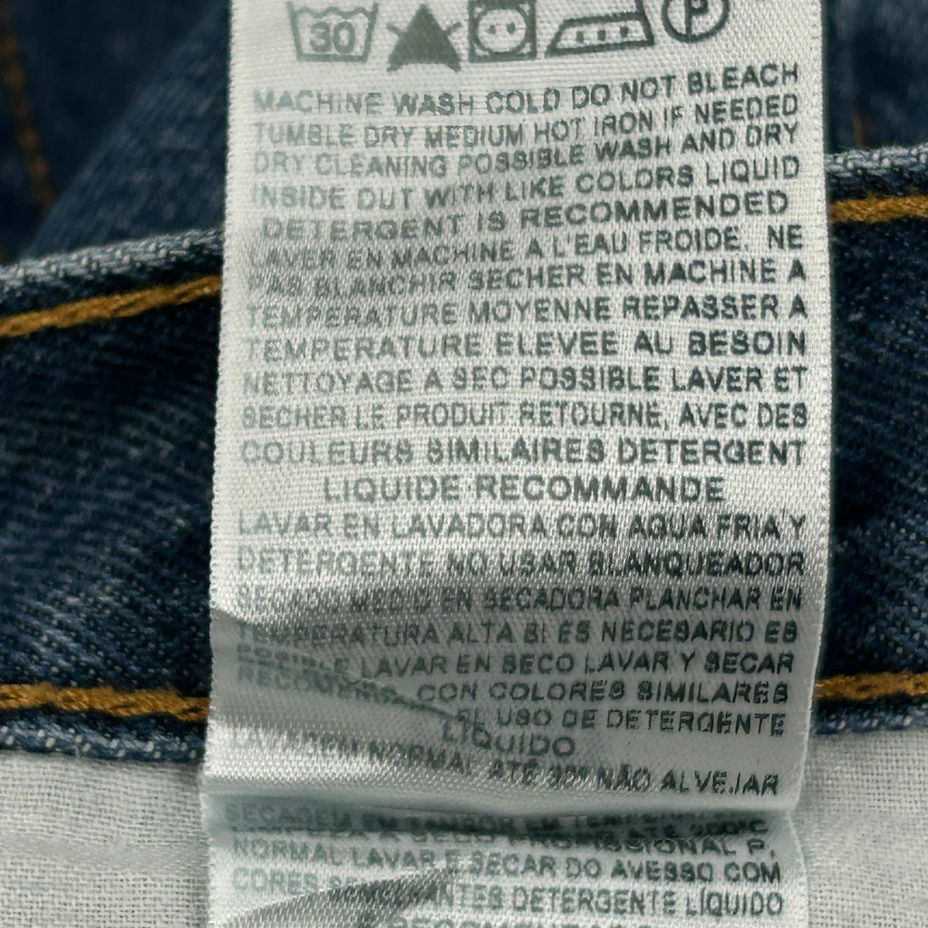 550 Levis Jeans - 35W 34L Blue Cotton - Image 7