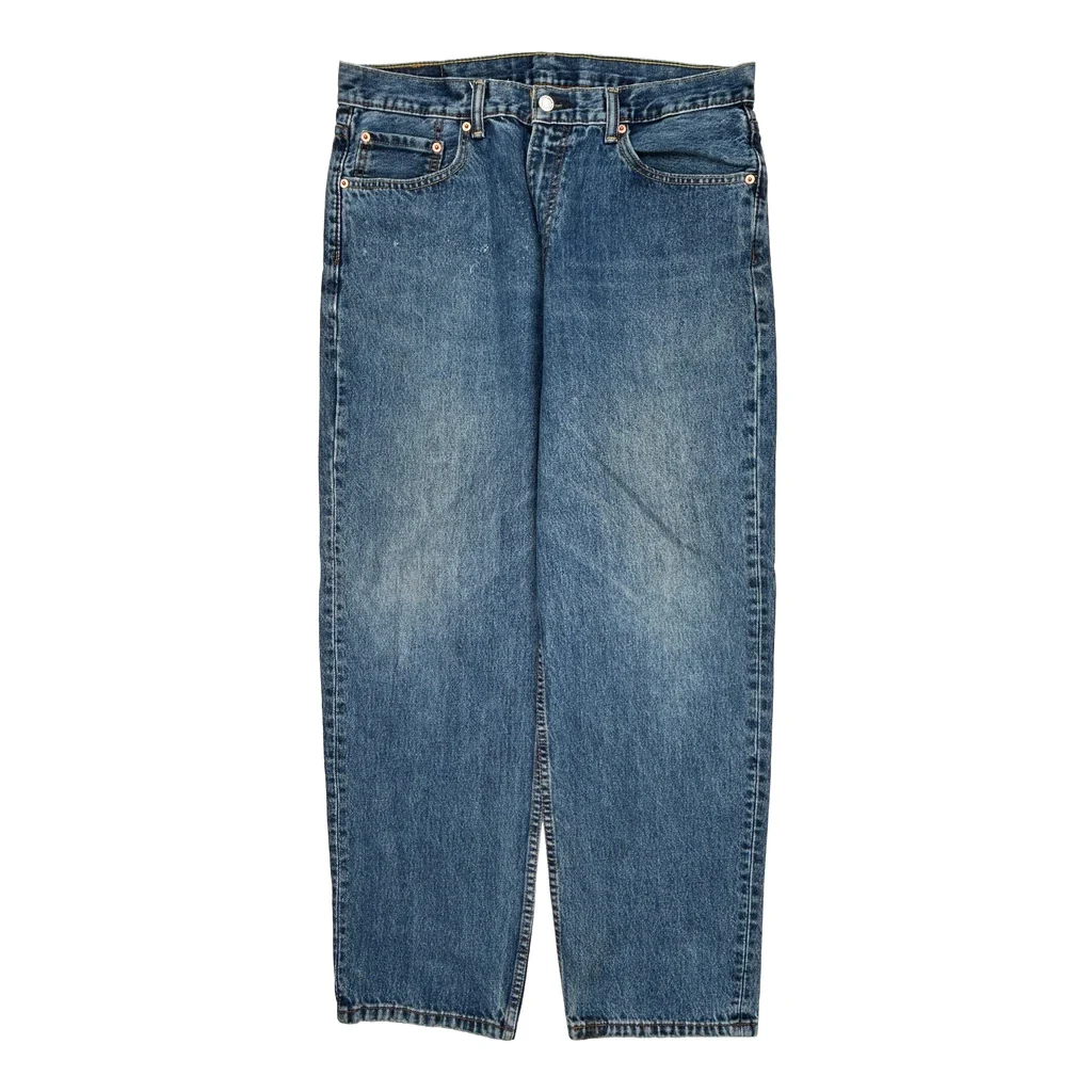 550 Levis Jeans - 36W 31L Blue Denim - Image 2