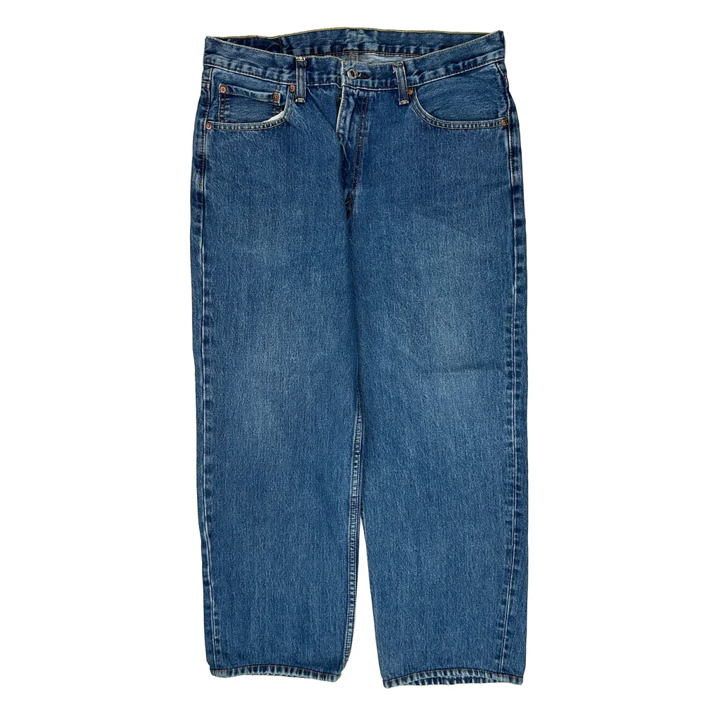 550 Levis Jeans - 36W 26L Blue Denim - Image 2