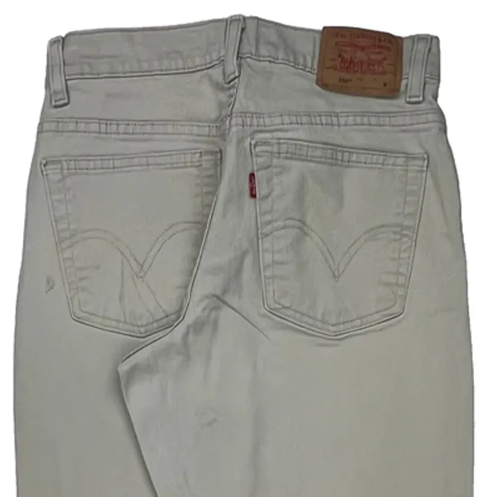 550 Levis Jeans - 29W 30L Gray Cotton - Image 7