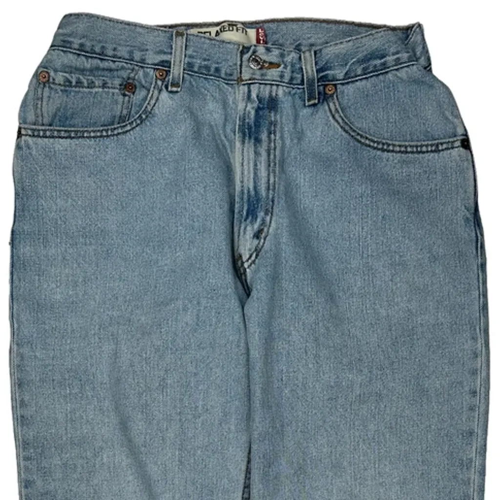 550 Levis Jeans - 32W 30L Light Wash Cotton - Image 10
