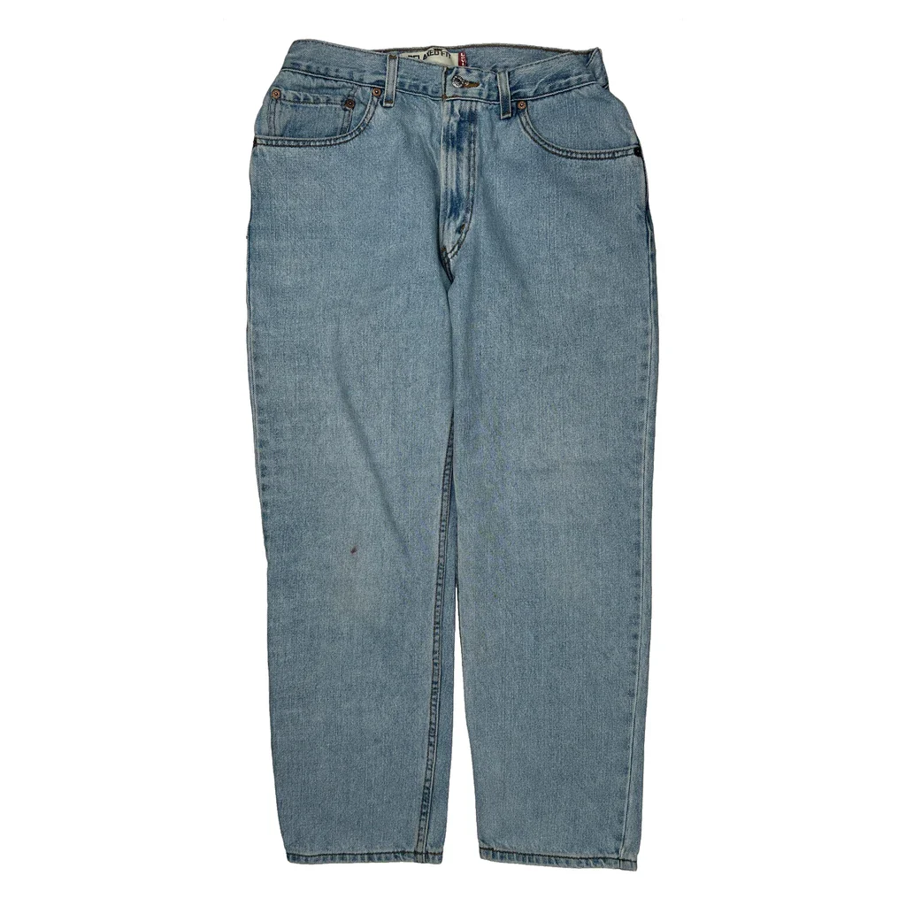 550 Levis Jeans - 32W 30L Light Wash Cotton - Image 2