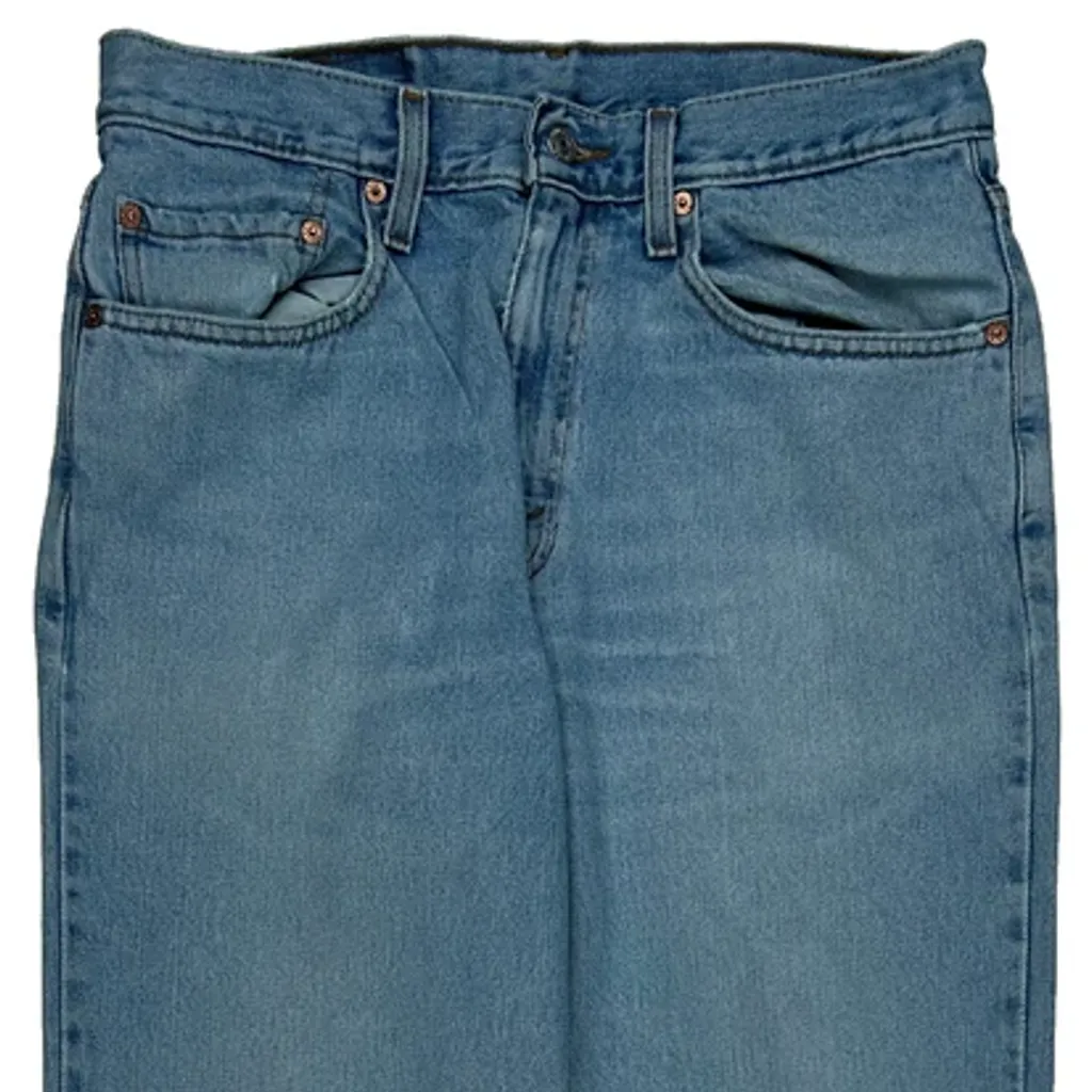 550 Levis Jeans - 32W 34L Light Wash Cotton - Image 10
