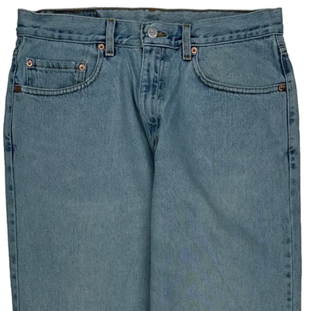 550 Levis Jeans - 32W 32L Light Wash Denim - Image 9