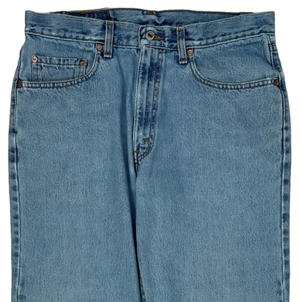 550 Levis Jeans - 34W 30L Light Wash Cotton - Image 10