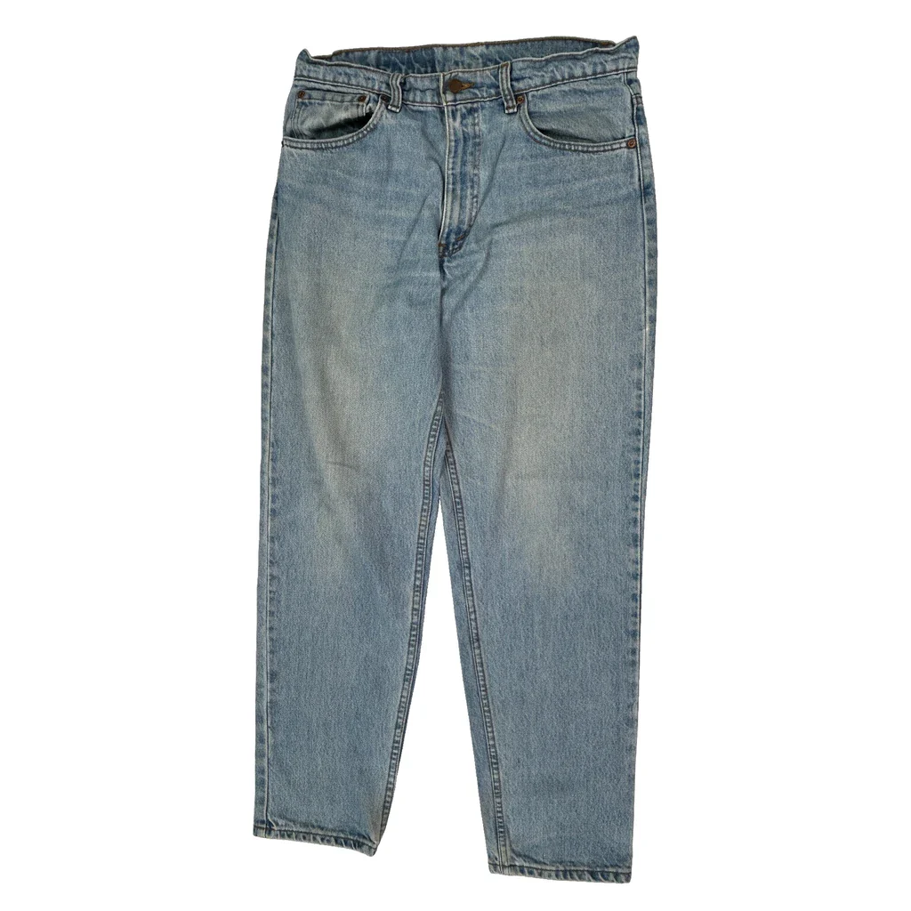 550 Levis Jeans - 34W 30L Light Wash Cotton - Image 2