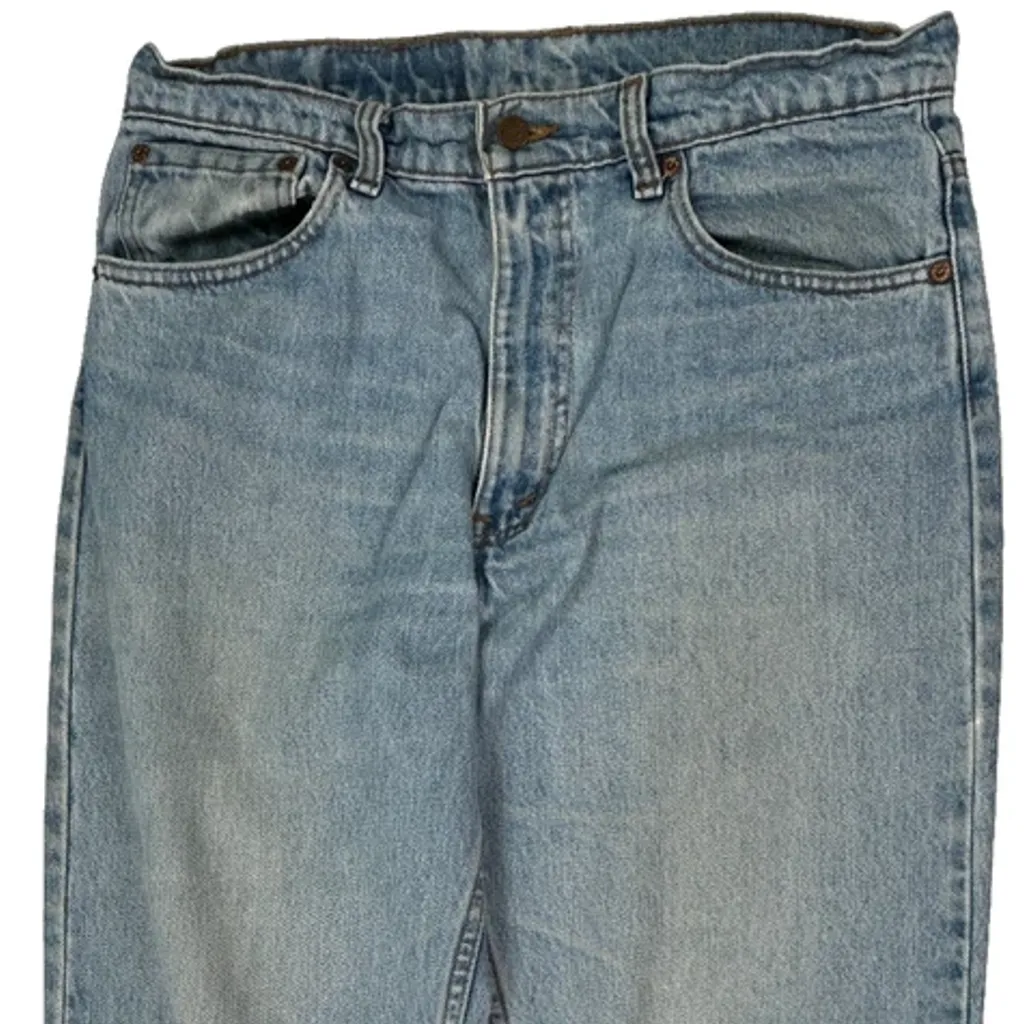 550 Levis Jeans - 34W 30L Light Wash Cotton - Image 9