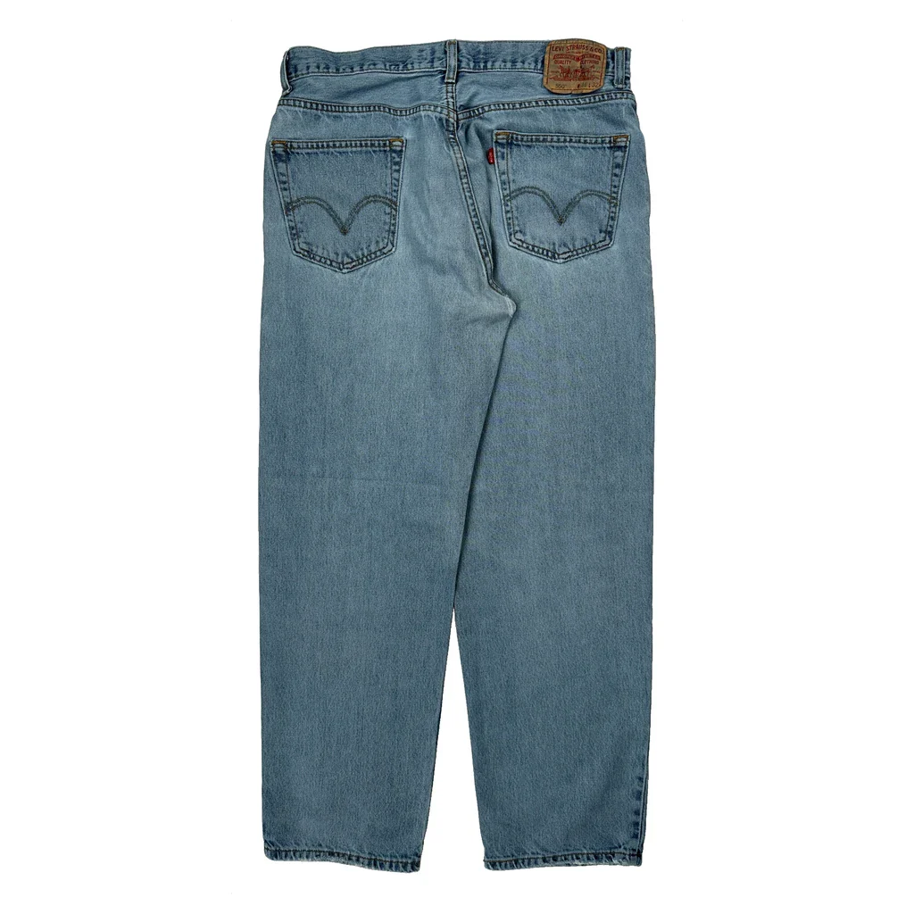 550 Levis Jeans - 34W 31L Light Wash Cotton