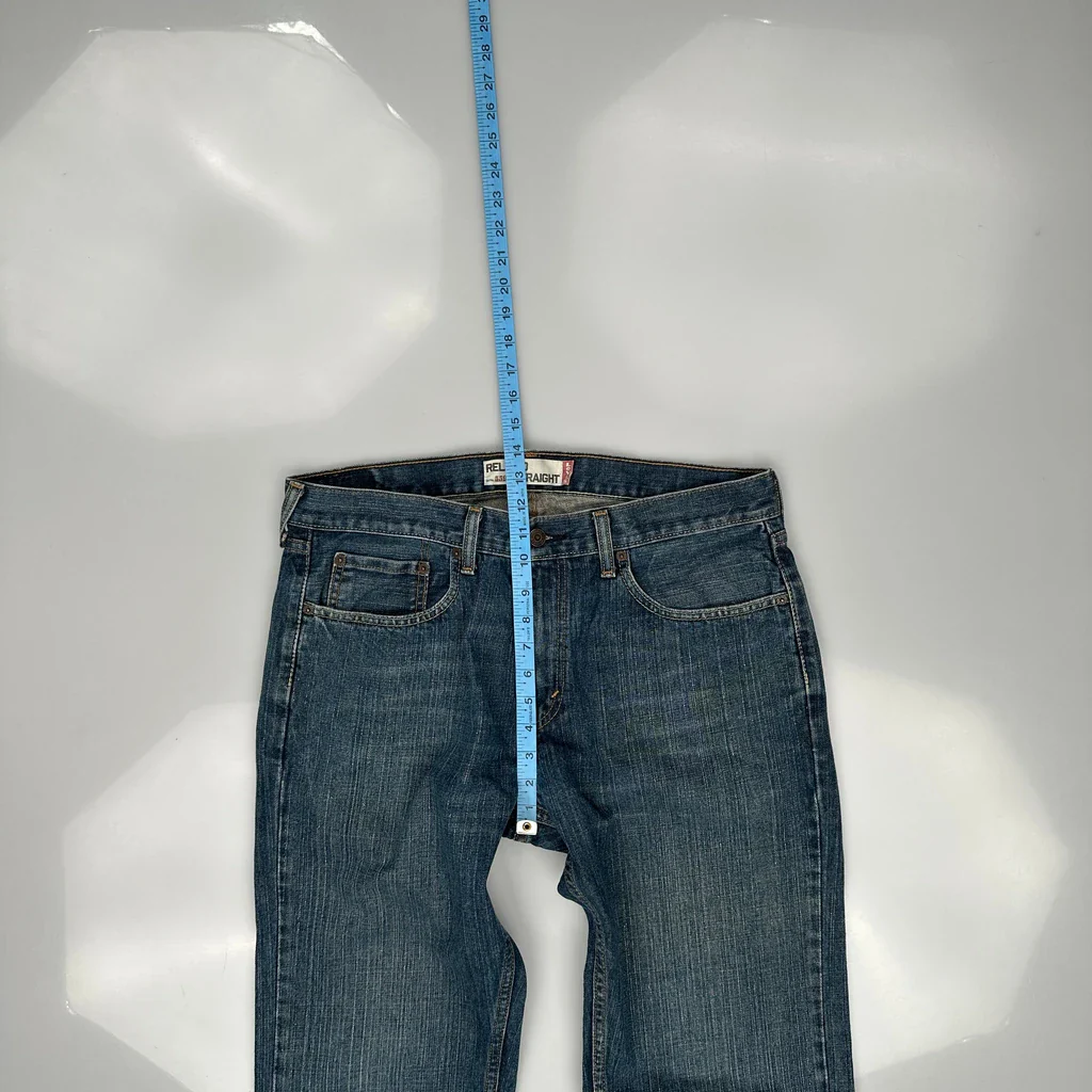 559 Levis Jeans - 34W 34L Blue Cotton - Image 4