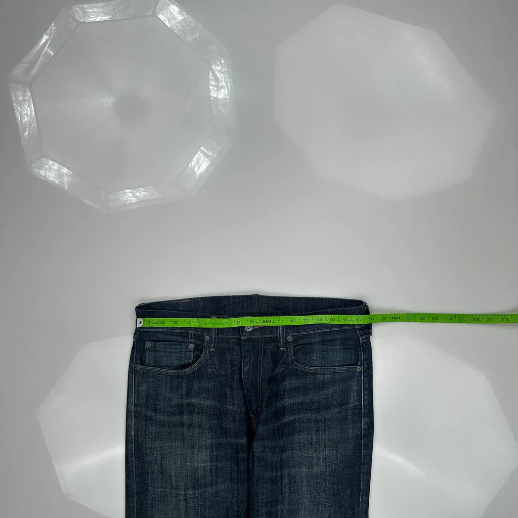 559 Levis Jeans - 36W 32L Blue Cotton - Image 3