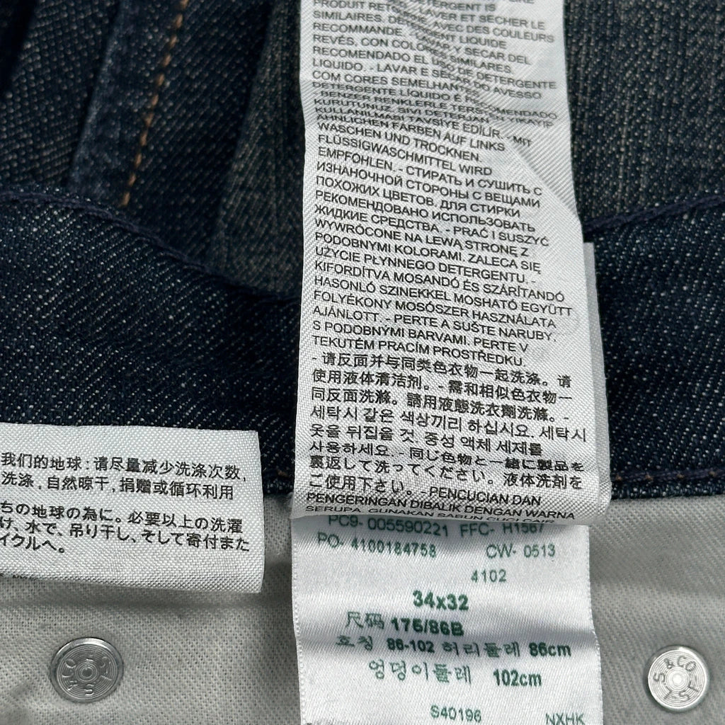 559 Levis Jeans - 36W 32L Blue Cotton - Image 6