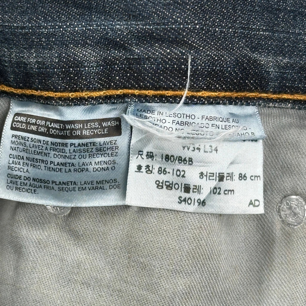 559 Levis Jeans - 36W 34L Blue Cotton - Image 6