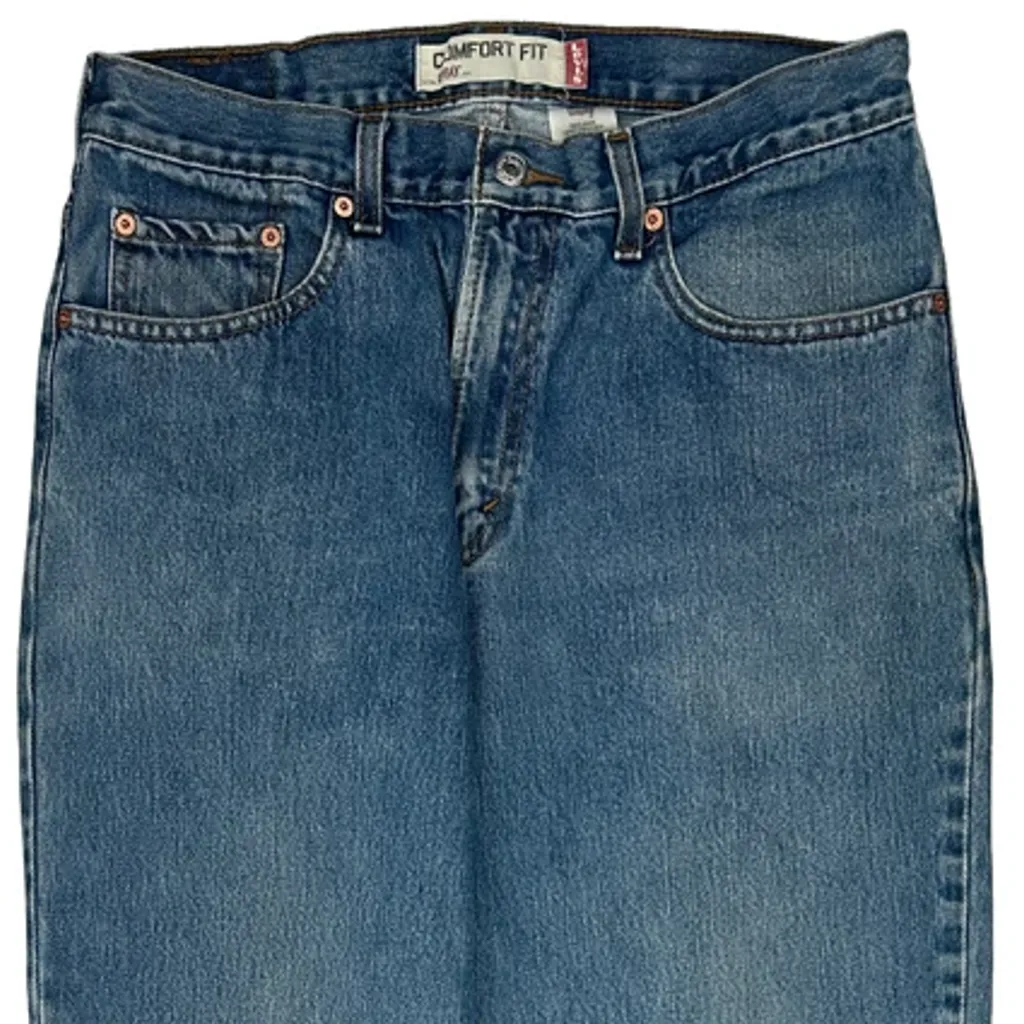 560 Levis Jeans - 32W 33L Blue Cotton - Image 10