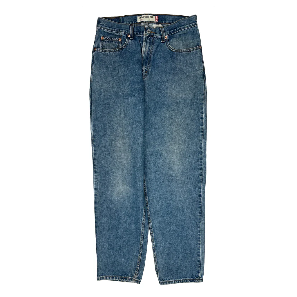560 Levis Jeans - 32W 33L Blue Cotton - Image 2