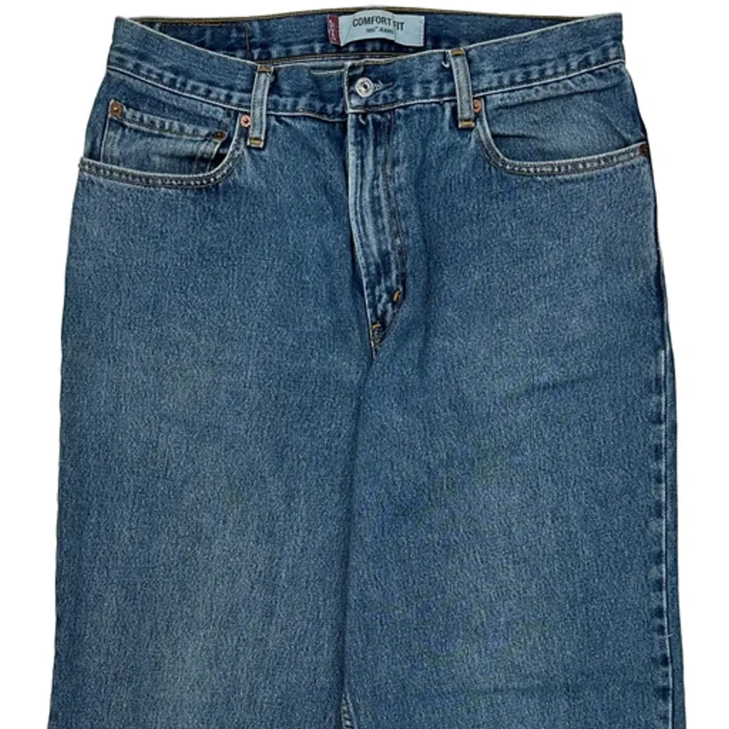 560 Levis Jeans - 33W 32L Blue Cotton - Image 9