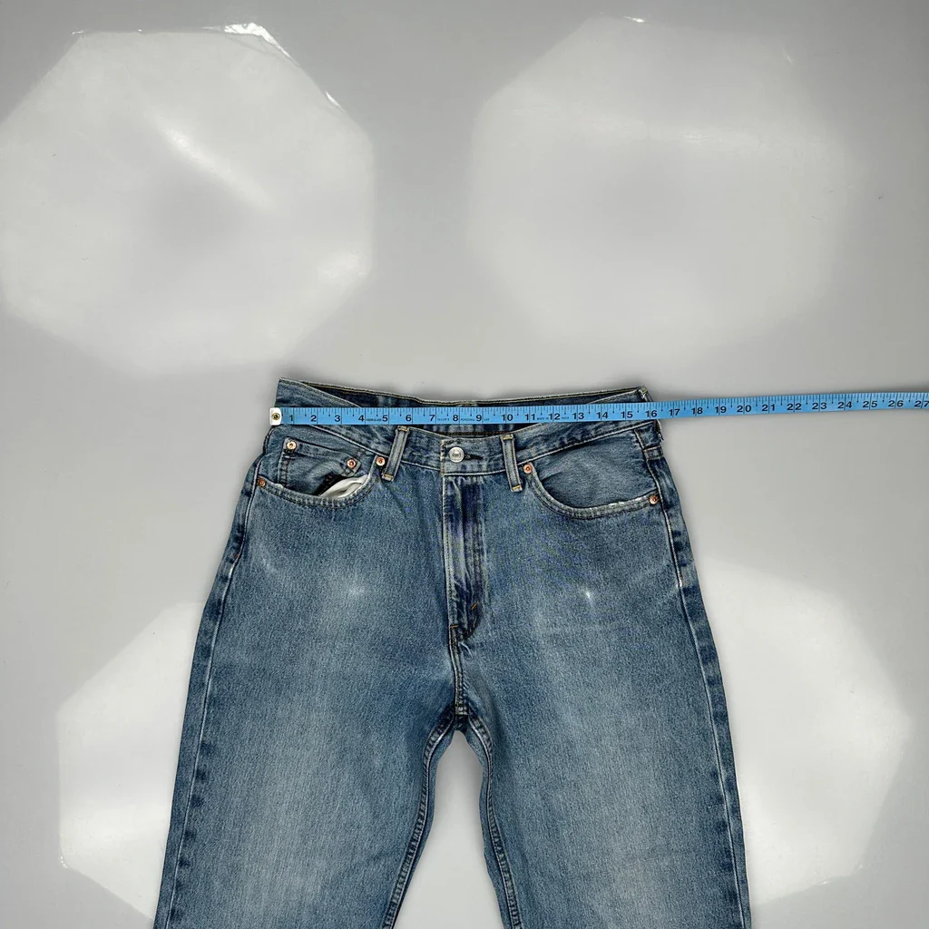 560 Levis Jeans - 34W 30L Blue Cotton - Image 3