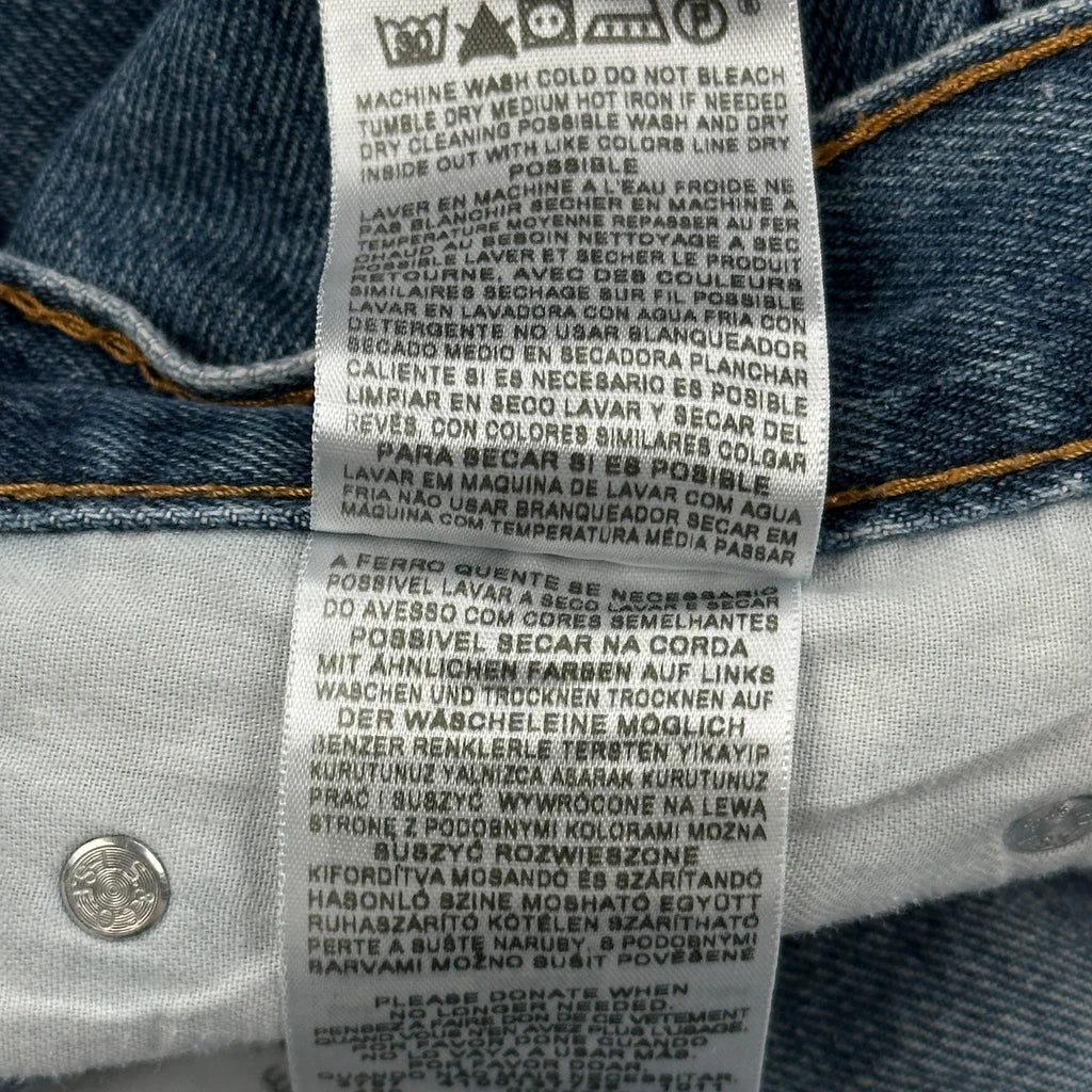 560 Levis Jeans - 36W 30L Blue Cotton - Image 7