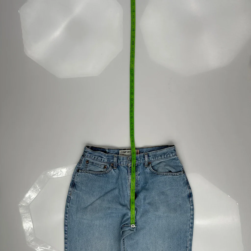 560 Levis Jeans - 30W UK 12 Blue Cotton - Image 4