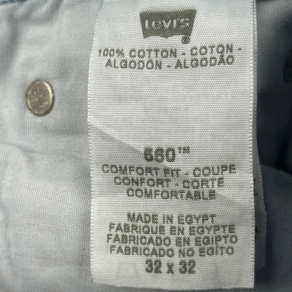 560 Levis Jeans - 30W UK 12 Blue Cotton - Image 6