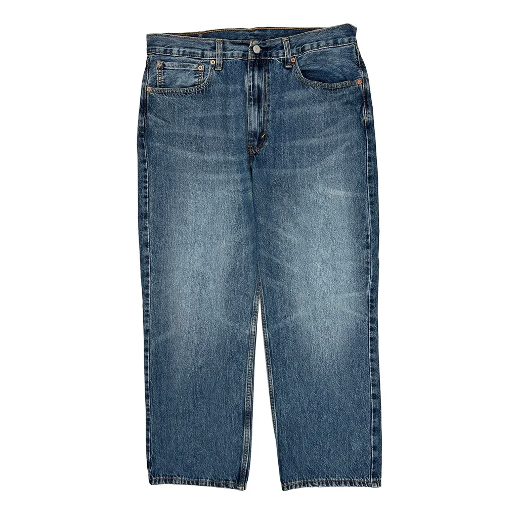565 Levis Jeans - 37W 28L Blue Cotton - Image 2
