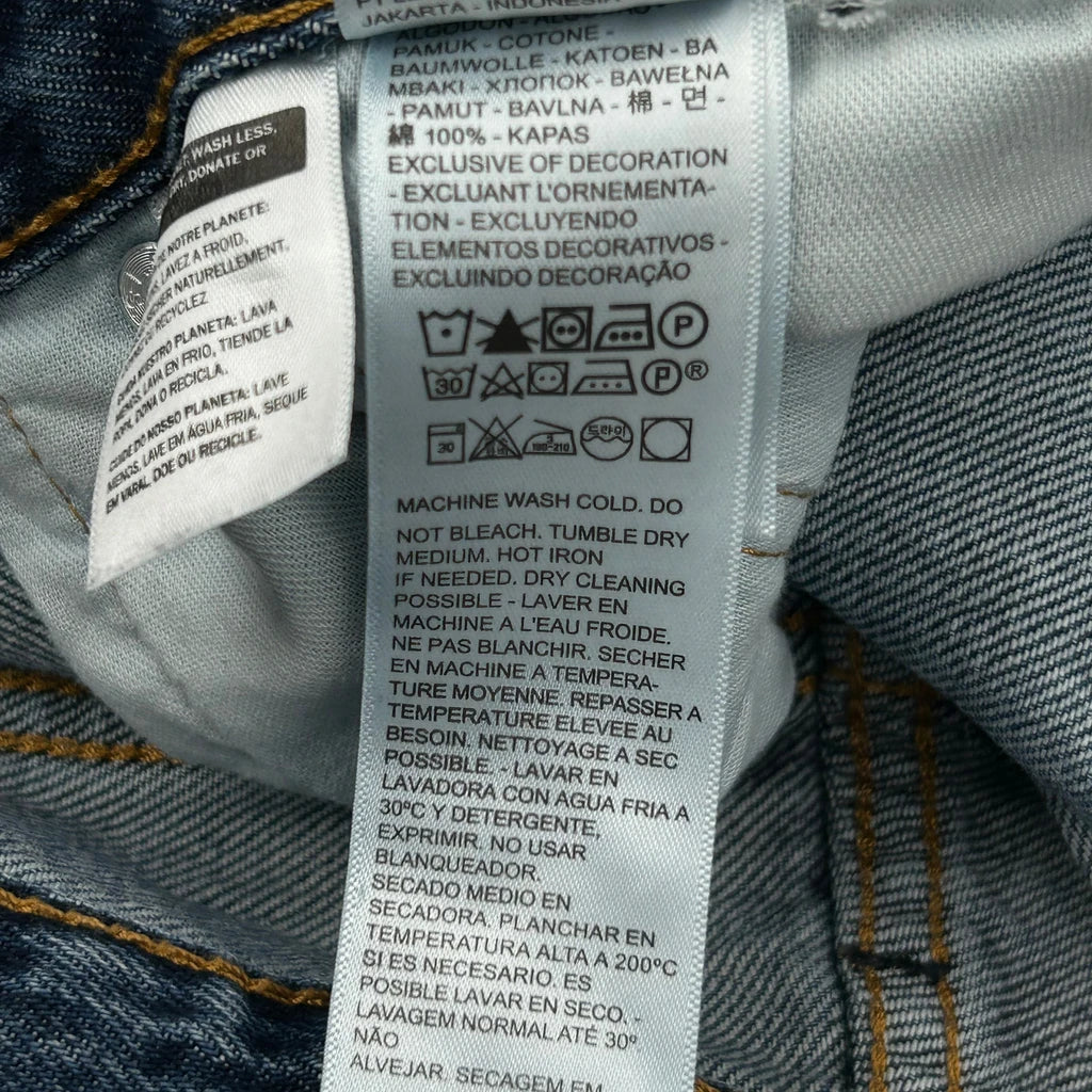 565 Levis Jeans - 37W 28L Blue Cotton - Image 6