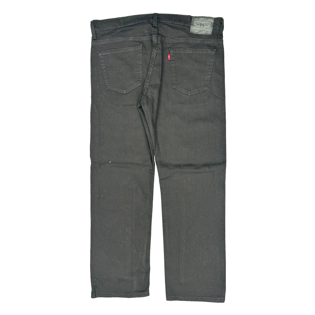 569 Levis Jeans - 38W 31L Black Cotton
