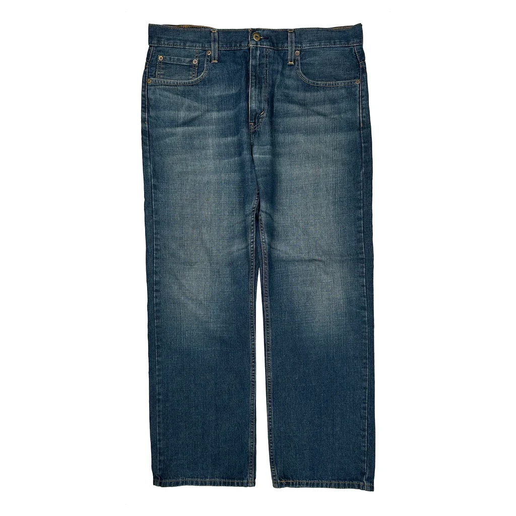 569 Levis Jeans - 36W 30L Blue Cotton - Image 2