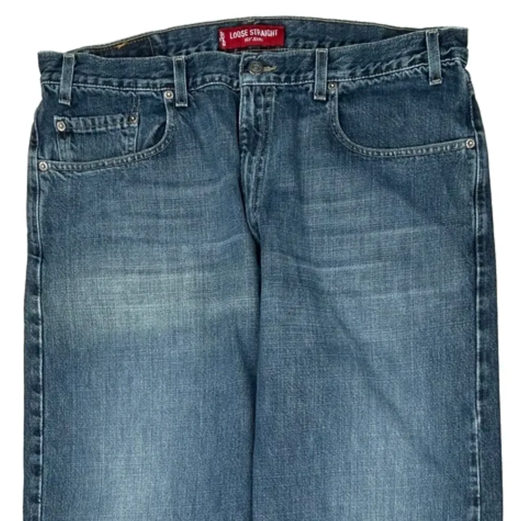 569 Levis Jeans - 38W 33L Blue Denim - Image 10