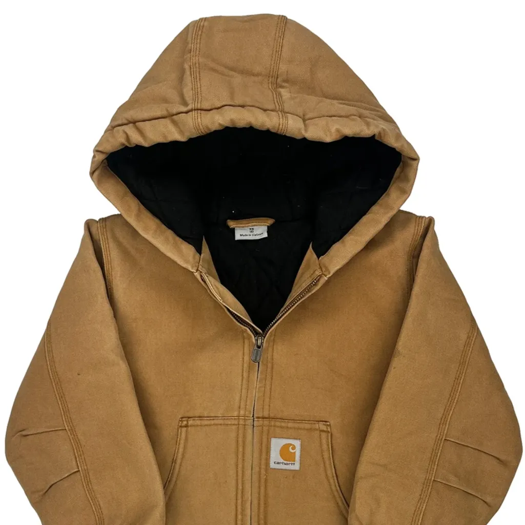 6 Carhartt Jacket - XS Brown Cotton - Image 5