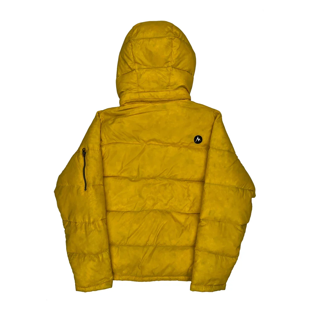 700 Fill Marmot Puffer - Medium Yellow Polyester - Image 2