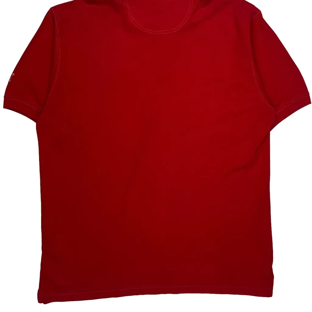 70Th Anniversary Starter Polo Shirt - XL Red Cotton - Image 6