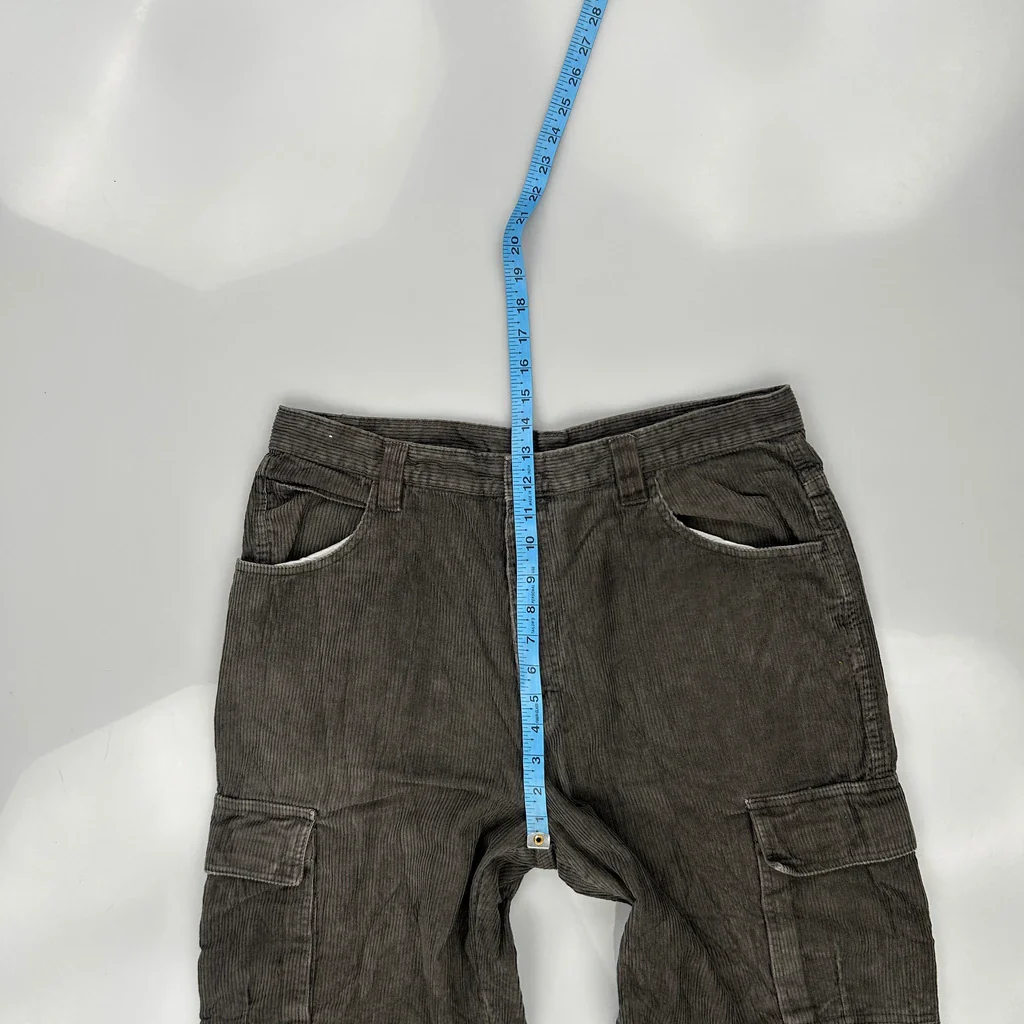 725 Cargo Trousers - 36W 30L Grey Cotton - Image 4