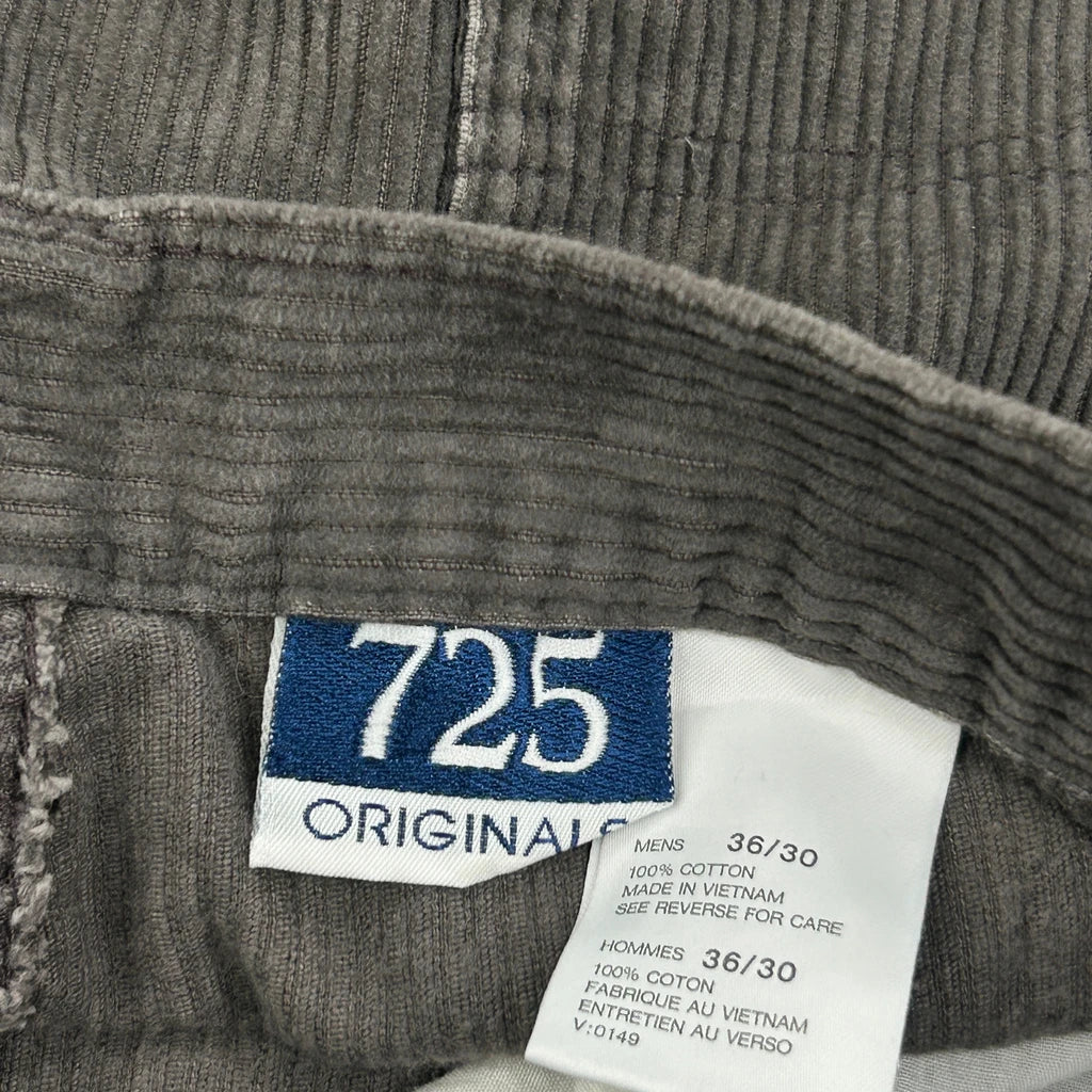 725 Cargo Trousers - 36W 30L Grey Cotton - Image 6