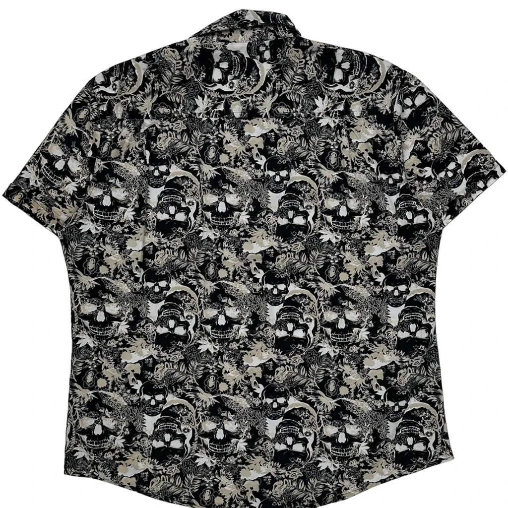 725 Graphic Short Sleeve Shirt - XL Black Cotton - Image 7