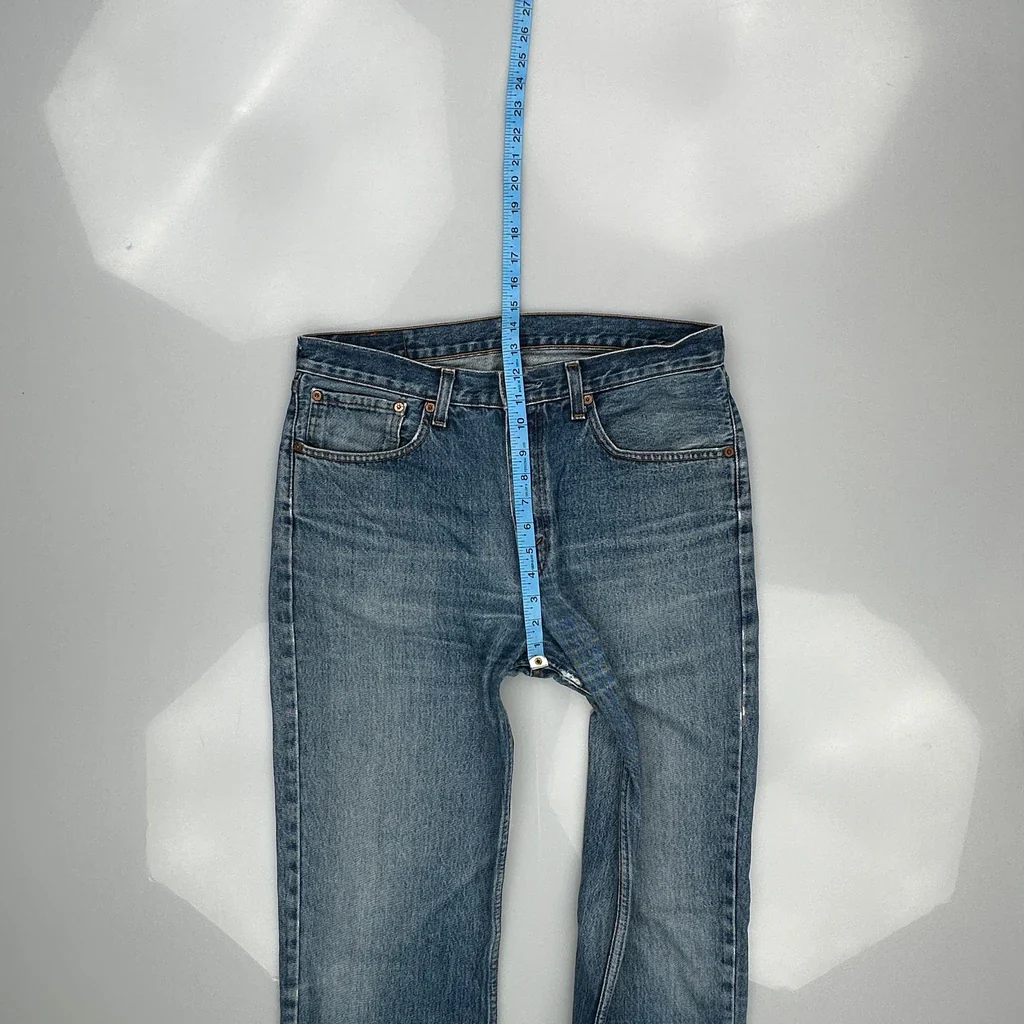 751 Levis Jeans - 34W 36L Blue Cotton - Image 4