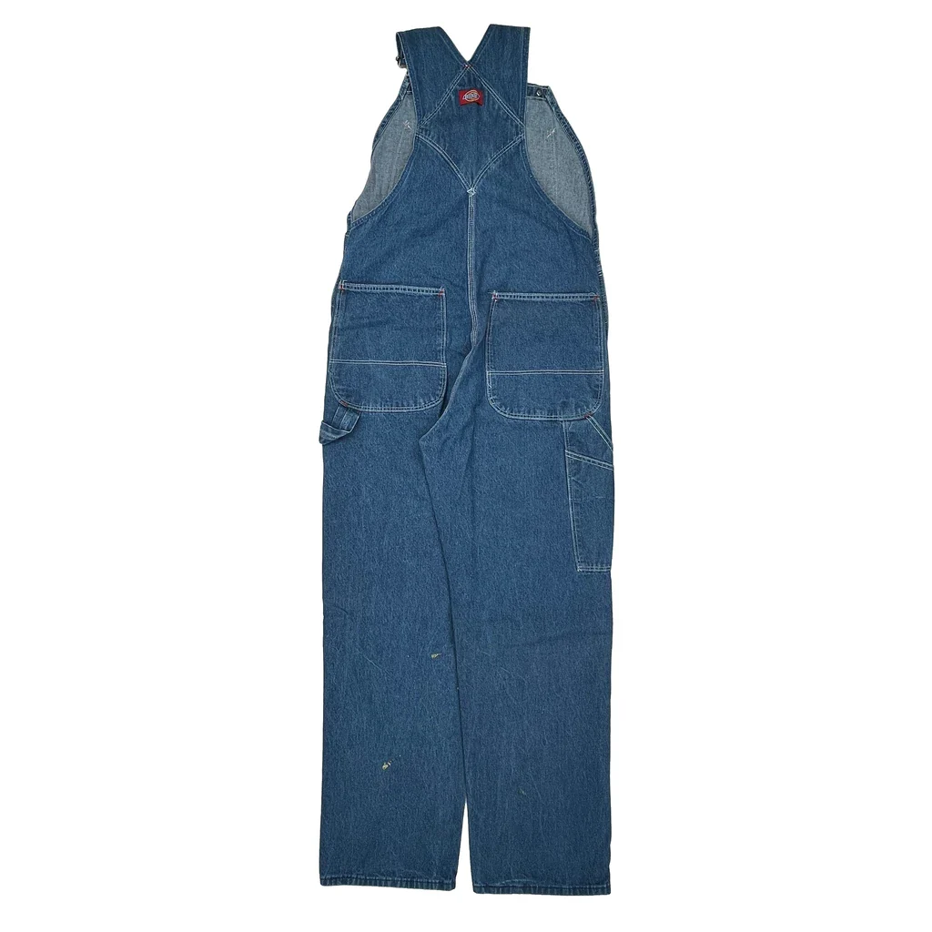 80S Dickies Dungarees - 34W 32L Blue Denim