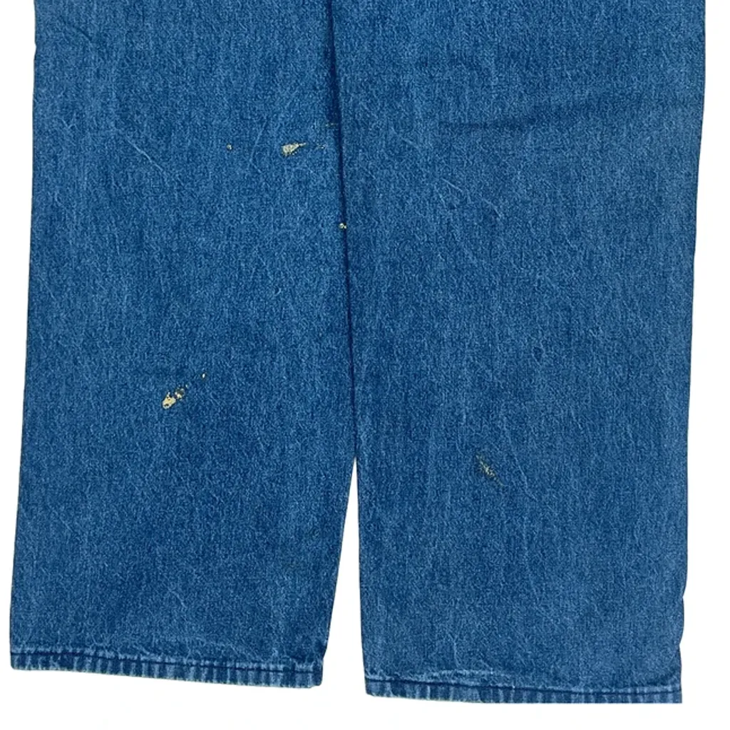80S Dickies Dungarees - 34W 32L Blue Denim - Image 7
