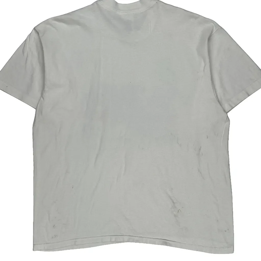 80S Florida Nike Graphic T-Shirt - Large White Cotton - Image 7