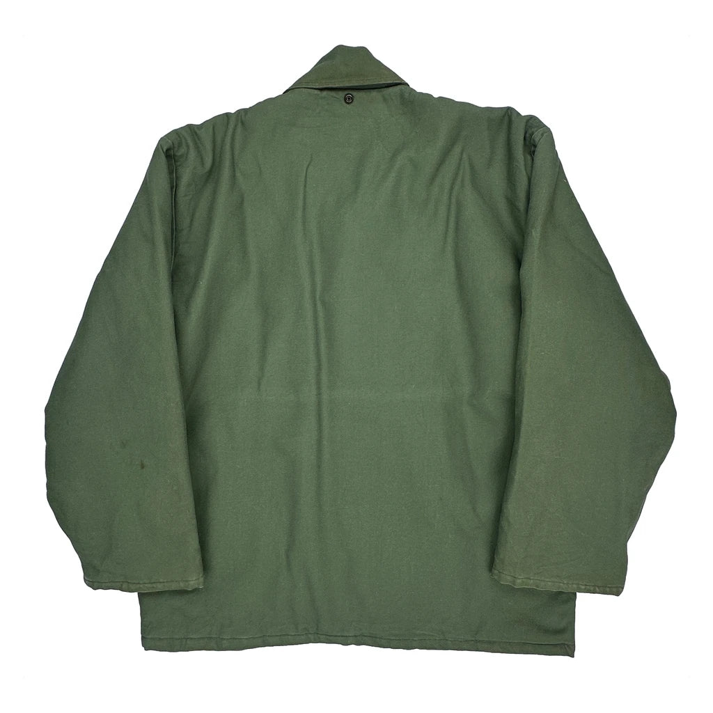 80S Made In Canada Murray Randolph Workwear Jacket - Medium Green Cotton - Image 2
