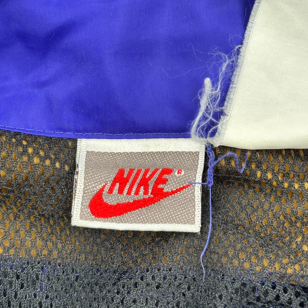 80S Nike Windbreaker - XL Blue Polyester - Image 4