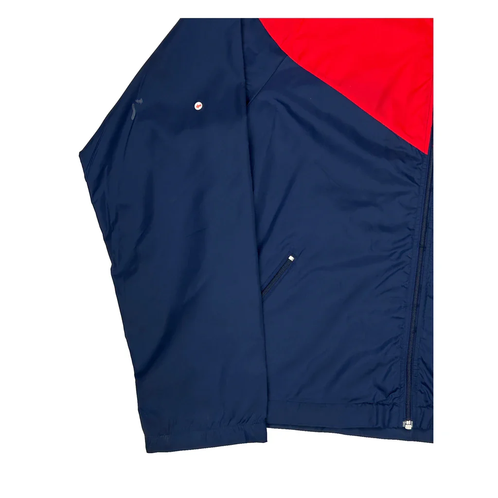 80S Nike Windbreaker - Large Navy Nylon - Image 2