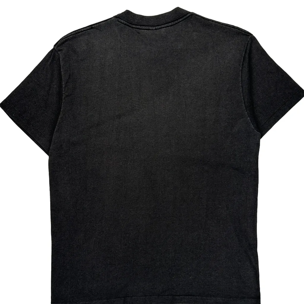 80S Robocop Gurney Promo Graphic T-Shirt - XL Black Cotton - Image 6