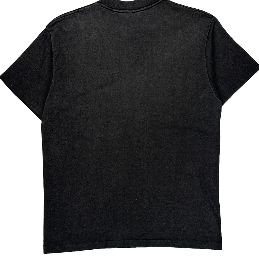 80S Robocop Gurney Promo Graphic T-Shirt - XL Black Cotton - Image 7