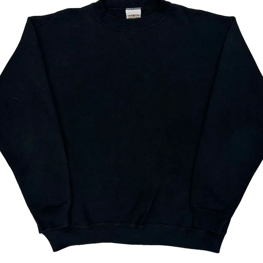 90S Blank 2020 Sweatshirt - Medium Black Cotton - Image 4