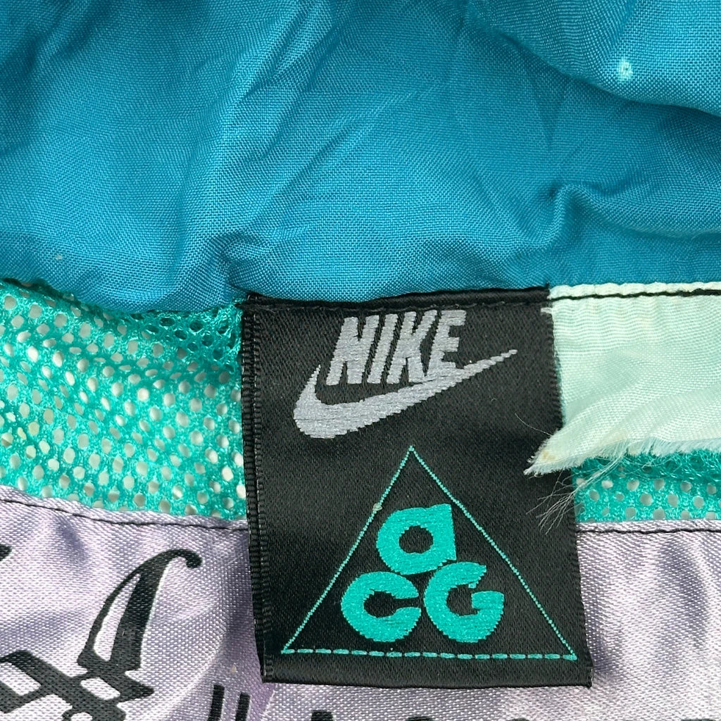 90S Huascuran Nike Acg Ski Jacket - Large Multicoloured Nylon - Image 4
