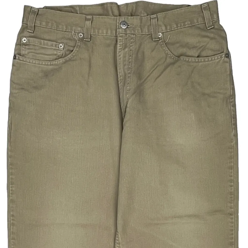 90S Levis 550 Jeans - 34W 28L Beige Cotton - Image 8