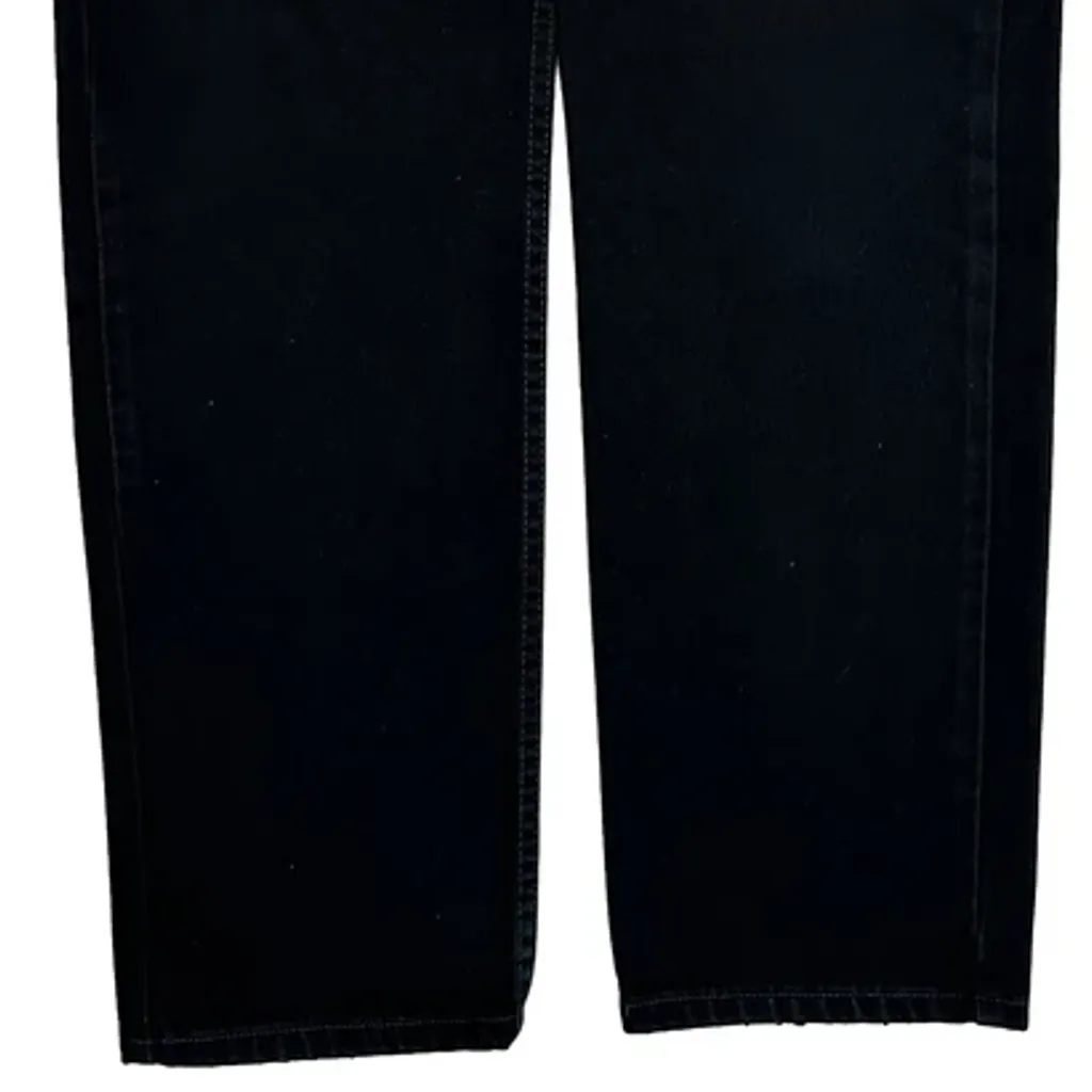 90S Levis 615 Orange Tab Jeans - 31W 32L Black Cotton - Image 10