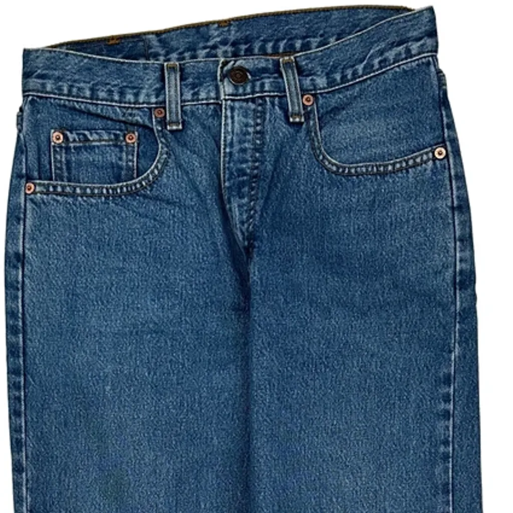 90S Levis Jeans - 28W 30L Blue Cotton - Image 10